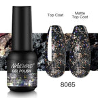 Colorful Glossy Gel Nail Polish 8ml Modern Permanent UV LED Nails Gel Luxury Fashion For Women and Girls Shine Design Stevvex