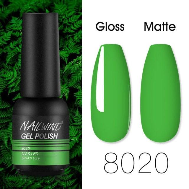 Colorful Glossy Gel Nail Polish 8ml Modern Permanent UV LED Nails Gel Luxury Fashion For Women and Girls Shine Design Stevvex