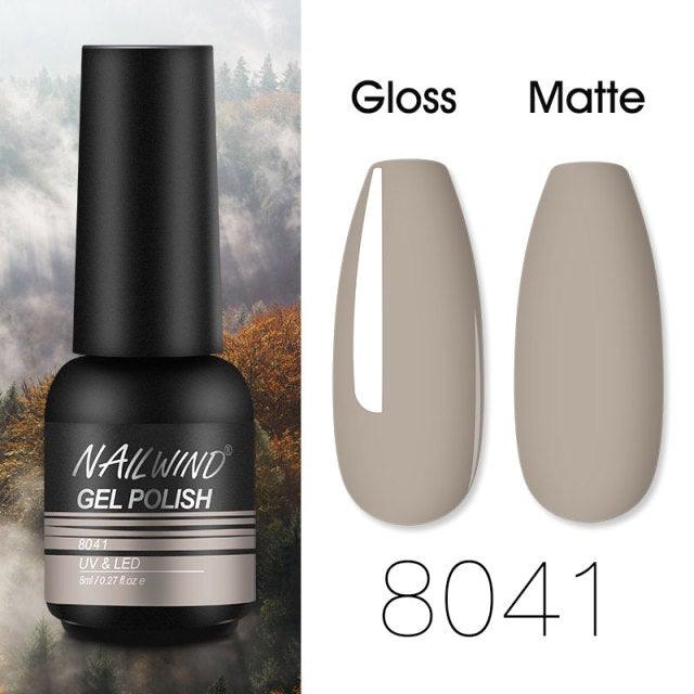 Colorful Glossy Gel Nail Polish 8ml Modern Permanent UV LED Nails Gel Luxury Fashion For Women and Girls Shine Design Stevvex