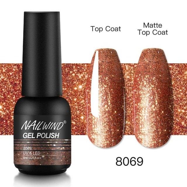 Colorful Glossy Gel Nail Polish 8ml Modern Permanent UV LED Nails Gel Luxury Fashion For Women and Girls Shine Design Stevvex