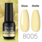 Colorful Glossy Gel Nail Polish 8ml Modern Permanent UV LED Nails Gel Luxury Fashion For Women and Girls Shine Design Stevvex