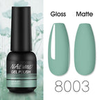 Colorful Glossy Gel Nail Polish 8ml Modern Permanent UV LED Nails Gel Luxury Fashion For Women and Girls Shine Design Stevvex