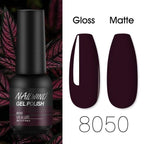 Colorful Glossy Gel Nail Polish 8ml Modern Permanent UV LED Nails Gel Luxury Fashion For Women and Girls Shine Design Stevvex