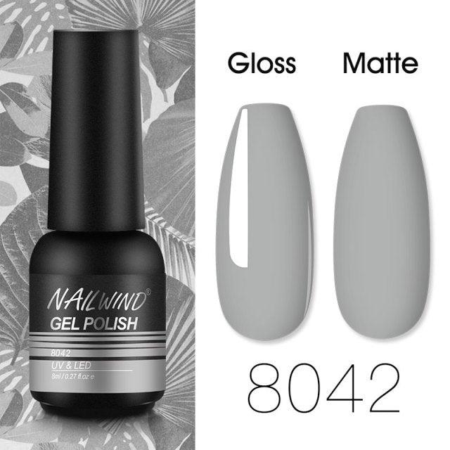 Colorful Glossy Gel Nail Polish 8ml Modern Permanent UV LED Nails Gel Luxury Fashion For Women and Girls Shine Design Stevvex