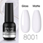 Colorful Glossy Gel Nail Polish 8ml Modern Permanent UV LED Nails Gel Luxury Fashion For Women and Girls Shine Design Stevvex