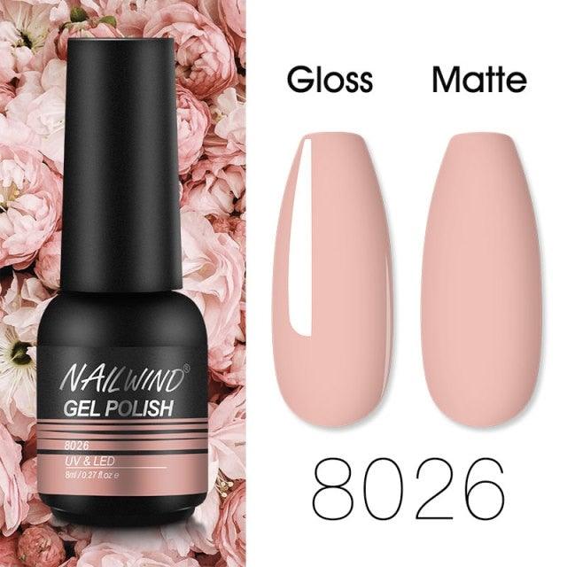 Colorful Glossy Gel Nail Polish 8ml Modern Permanent UV LED Nails Gel Luxury Fashion For Women and Girls Shine Design Stevvex