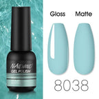 Colorful Glossy Gel Nail Polish 8ml Modern Permanent UV LED Nails Gel Luxury Fashion For Women and Girls Shine Design Stevvex