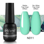 Colorful Glossy Gel Nail Polish 8ml Modern Permanent UV LED Nails Gel Luxury Fashion For Women and Girls Shine Design Stevvex