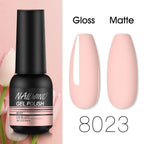 Colorful Glossy Gel Nail Polish 8ml Modern Permanent UV LED Nails Gel Luxury Fashion For Women and Girls Shine Design Stevvex