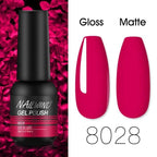 Colorful Glossy Gel Nail Polish 8ml Modern Permanent UV LED Nails Gel Luxury Fashion For Women and Girls Shine Design Stevvex