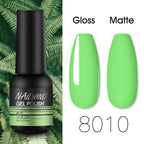 Colorful Glossy Gel Nail Polish 8ml Modern Permanent UV LED Nails Gel Luxury Fashion For Women and Girls Shine Design Stevvex