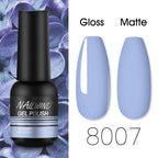 Colorful Glossy Gel Nail Polish 8ml Modern Permanent UV LED Nails Gel Luxury Fashion For Women and Girls Shine Design Stevvex