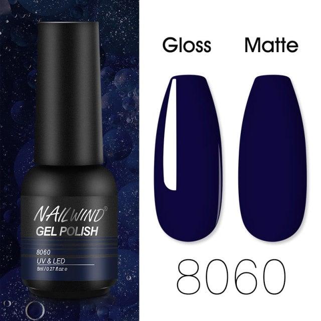 Colorful Glossy Gel Nail Polish 8ml Modern Permanent UV LED Nails Gel Luxury Fashion For Women and Girls Shine Design Stevvex