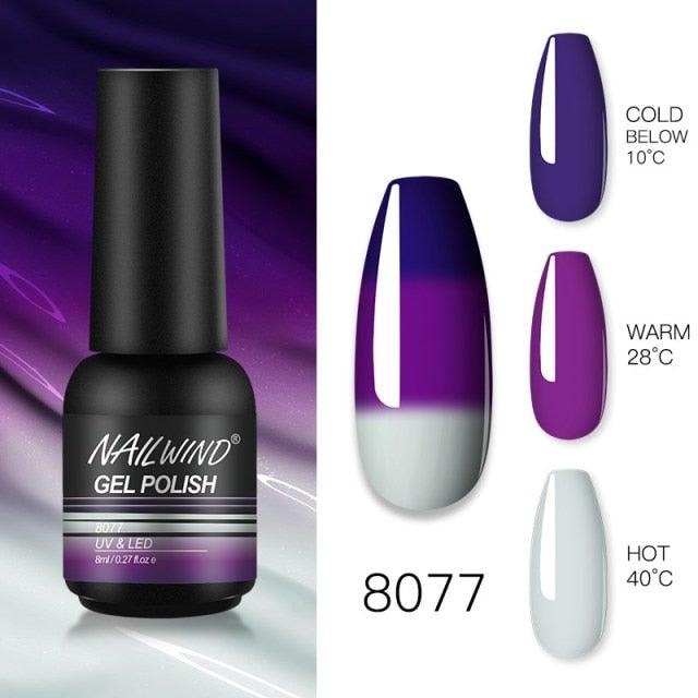 Colorful Glossy Gel Nail Polish 8ml Modern Permanent UV LED Nails Gel Luxury Fashion For Women and Girls Shine Design Stevvex