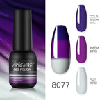 Colorful Glossy Gel Nail Polish 8ml Modern Permanent UV LED Nails Gel Luxury Fashion For Women and Girls Shine Design Stevvex