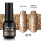 Colorful Glossy Gel Nail Polish 8ml Modern Permanent UV LED Nails Gel Luxury Fashion For Women and Girls Shine Design Stevvex