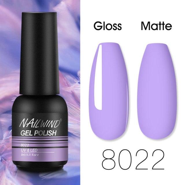 Colorful Glossy Gel Nail Polish 8ml Modern Permanent UV LED Nails Gel Luxury Fashion For Women and Girls Shine Design Stevvex