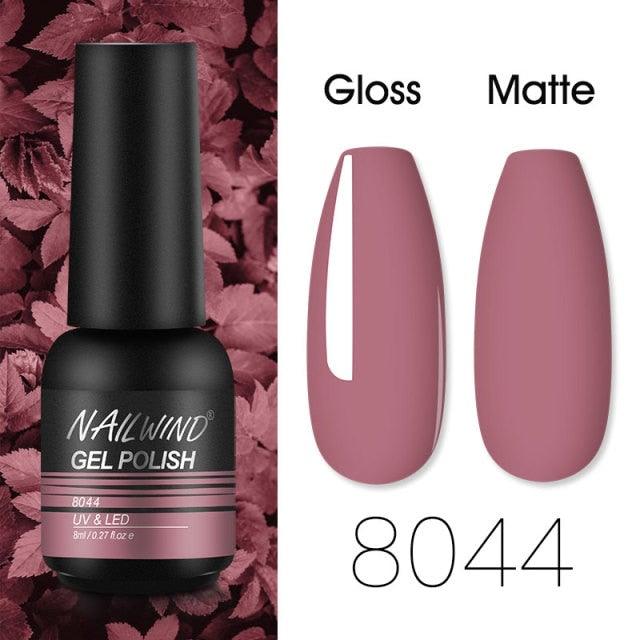 Colorful Glossy Gel Nail Polish 8ml Modern Permanent UV LED Nails Gel Luxury Fashion For Women and Girls Shine Design Stevvex