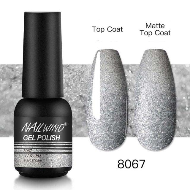 Colorful Glossy Gel Nail Polish 8ml Modern Permanent UV LED Nails Gel Luxury Fashion For Women and Girls Shine Design Stevvex
