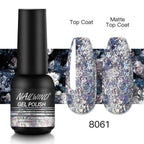 Colorful Glossy Gel Nail Polish 8ml Modern Permanent UV LED Nails Gel Luxury Fashion For Women and Girls Shine Design Stevvex