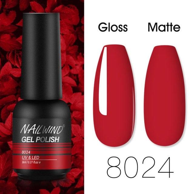 Colorful Glossy Gel Nail Polish 8ml Modern Permanent UV LED Nails Gel Luxury Fashion For Women and Girls Shine Design Stevvex
