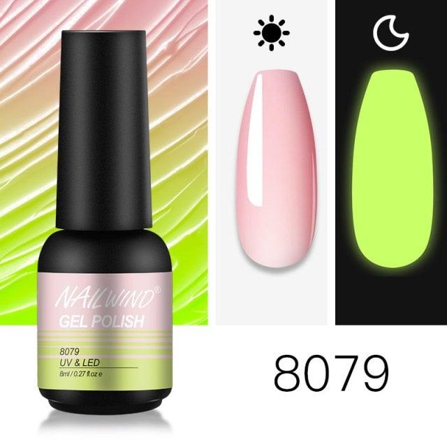 Colorful Glossy Gel Nail Polish 8ml Modern Permanent UV LED Nails Gel Luxury Fashion For Women and Girls Shine Design Stevvex