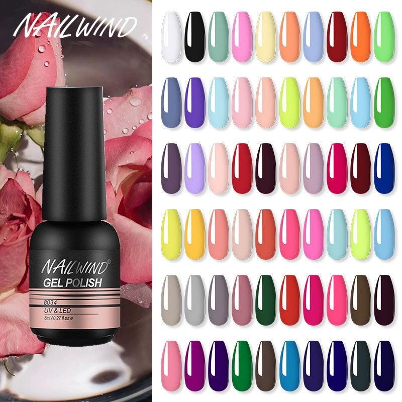 Colorful Glossy Gel Nail Polish 8ml Modern Permanent UV LED Nails Gel Luxury Fashion For Women and Girls Shine Design Stevvex