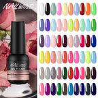 Colorful Glossy Gel Nail Polish 8ml Modern Permanent UV LED Nails Gel Luxury Fashion For Women and Girls Shine Design Stevvex