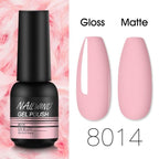 Colorful Glossy Gel Nail Polish 8ml Modern Permanent UV LED Nails Gel Luxury Fashion For Women and Girls Shine Design Stevvex