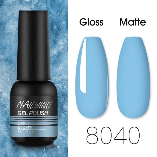 Colorful Glossy Gel Nail Polish 8ml Modern Permanent UV LED Nails Gel Luxury Fashion For Women and Girls Shine Design Stevvex