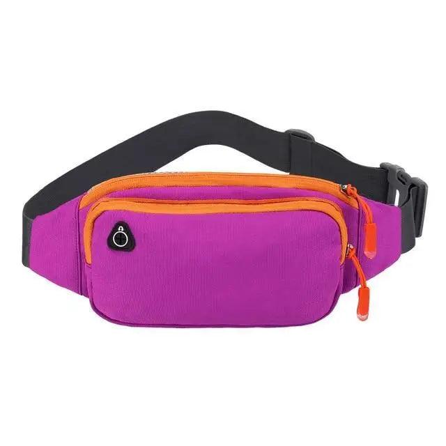Colorful Hip Belly Chest Belt Unisex Slim Fanny Pack Travel And Running Lightweight Waist Bag For Men And Women Stevvex
