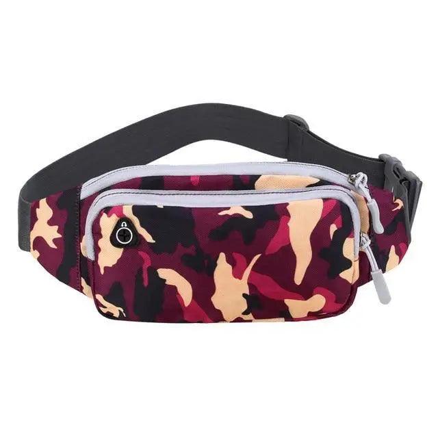 Colorful Hip Belly Chest Belt Unisex Slim Fanny Pack Travel And Running Lightweight Waist Bag For Men And Women Stevvex