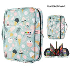 Colorful Large Capacity Pencil Bag Organizer Portable Multilayer Holder  Big Pencil Bag Stevvex