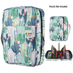 Colorful Large Capacity Pencil Bag Organizer Portable Multilayer Holder  Big Pencil Bag Stevvex