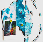 3D Wooden World Map Aurora Enjoy The Wood