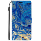 Colorful Marble Flip Leather Case For iPhone 11 12 13 Pro Max Cover iPhone12 Mini iphone12 iphone13 13pro Wallet Stand Marble Phone Covers Marble Flip Leather Phone Case Magnetic Kickstand Protective Cover Stevvex