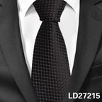 Colorful Men Necktie Business Wedding Fashion Various Colors Easy Match Ties For Men Men's Necktie Classic Tie Business Suit Accessory Elegant Tie Stevvex