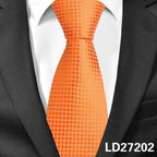 Colorful Men Necktie Business Wedding Fashion Various Colors Easy Match Ties For Men Men's Necktie Classic Tie Business Suit Accessory Elegant Tie Stevvex