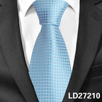 Colorful Men Necktie Business Wedding Fashion Various Colors Easy Match Ties For Men Men's Necktie Classic Tie Business Suit Accessory Elegant Tie Stevvex