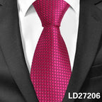 Colorful Men Necktie Business Wedding Fashion Various Colors Easy Match Ties For Men Men's Necktie Classic Tie Business Suit Accessory Elegant Tie Stevvex