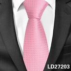 Colorful Men Necktie Business Wedding Fashion Various Colors Easy Match Ties For Men Men's Necktie Classic Tie Business Suit Accessory Elegant Tie Stevvex