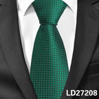Colorful Men Necktie Business Wedding Fashion Various Colors Easy Match Ties For Men Men's Necktie Classic Tie Business Suit Accessory Elegant Tie Stevvex