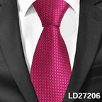 Colorful Men Necktie Business Wedding Fashion Various Colors Easy Match Ties For Men Men's Necktie Classic Tie Business Suit Accessory Elegant Tie Stevvex