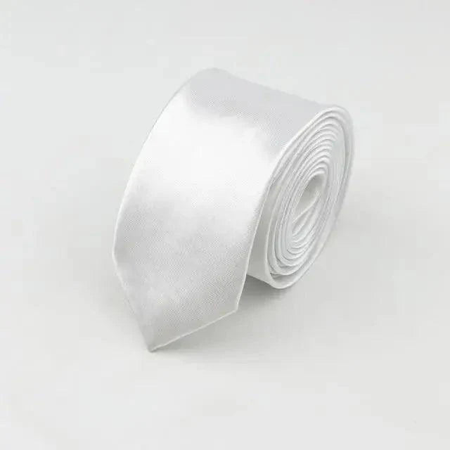 Colorful Men Polyester Slim Men Necktie Simple Design Party Necktie Wedding And Daily Wear Neck Ties Stevvex
