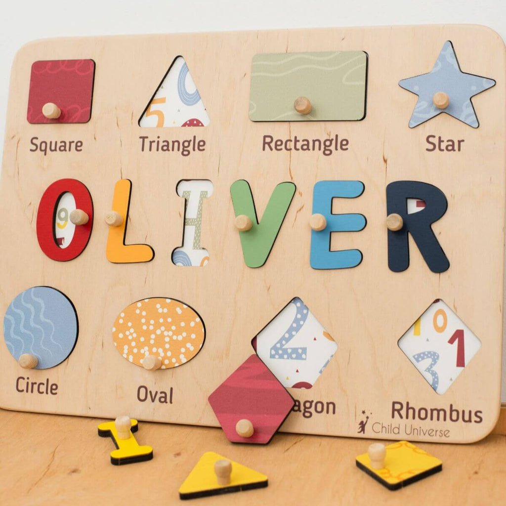 Colorful Shape Name Board - SJB-DIAMOND ELITES