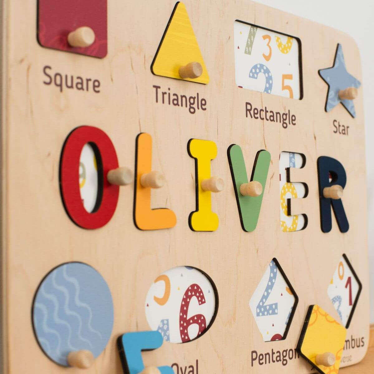 Colorful Shape Name Board - SJB-DIAMOND ELITES