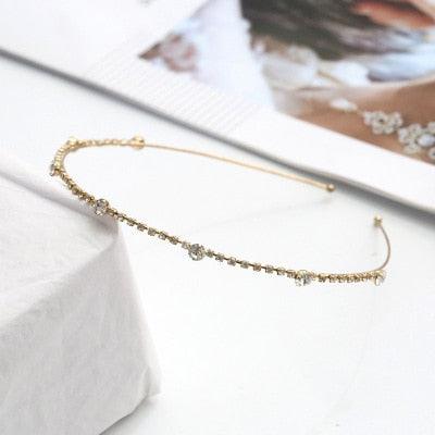 Colorful Rhinestone Flower Leaf Hair Hoop Headband Hairband for Women Girls Bezel Hair Band Hair Accessories Flower and Leaves Crown Hair Band for Bride and Bridesmaids Stevvex