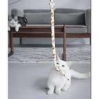 Colorful Rod Wand Feather Teaser Exerciser For Cats Soft Funny Interactive Toy For Pets Cute Cat Accessories Stevvex