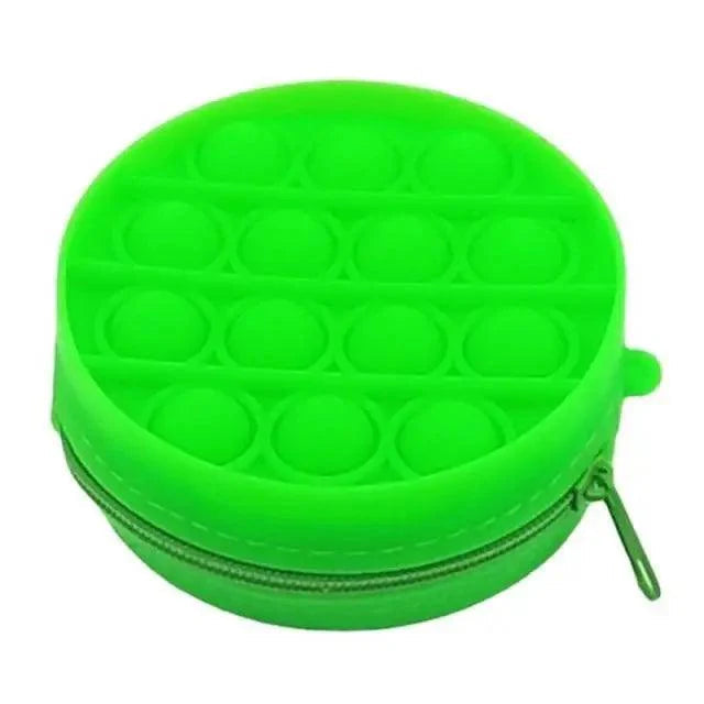 Colorful Stress Relief Squeeze Anti Stress Pop It Soft Pencil Case For Students Rainbow Color School Case Stevvex