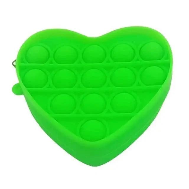 Colorful Stress Relief Squeeze Anti Stress Pop It Soft Pencil Case For Students Rainbow Color School Case Stevvex